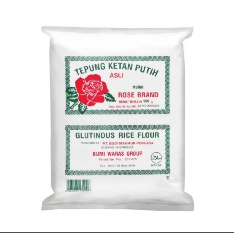 

FREE PACKING- Rose Brand Tepung Ketan Putih 500gr