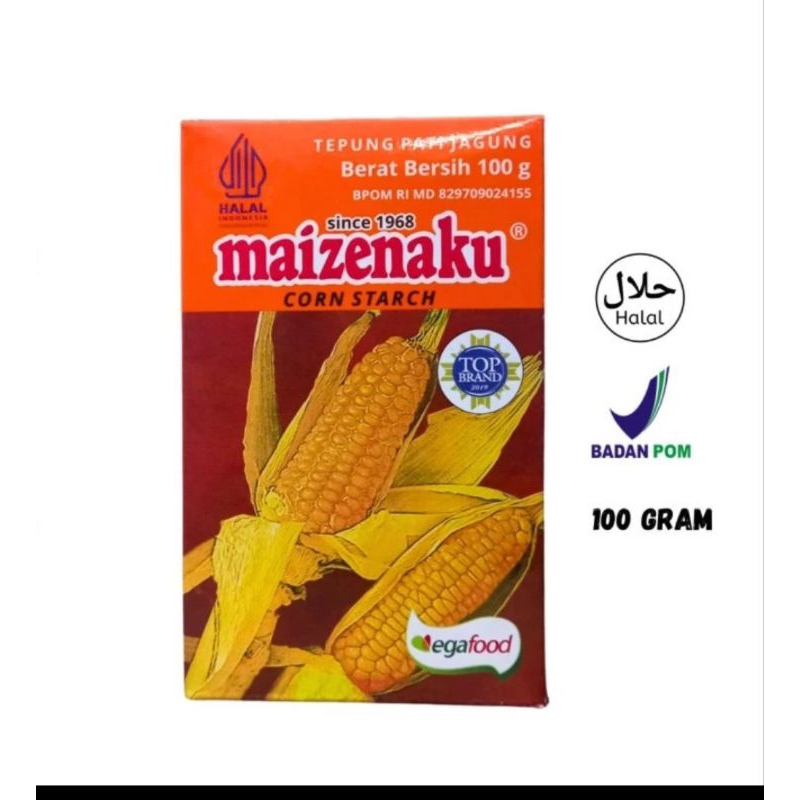 

FREE PACKING- Maizenaku Tepung Maizena 100gr