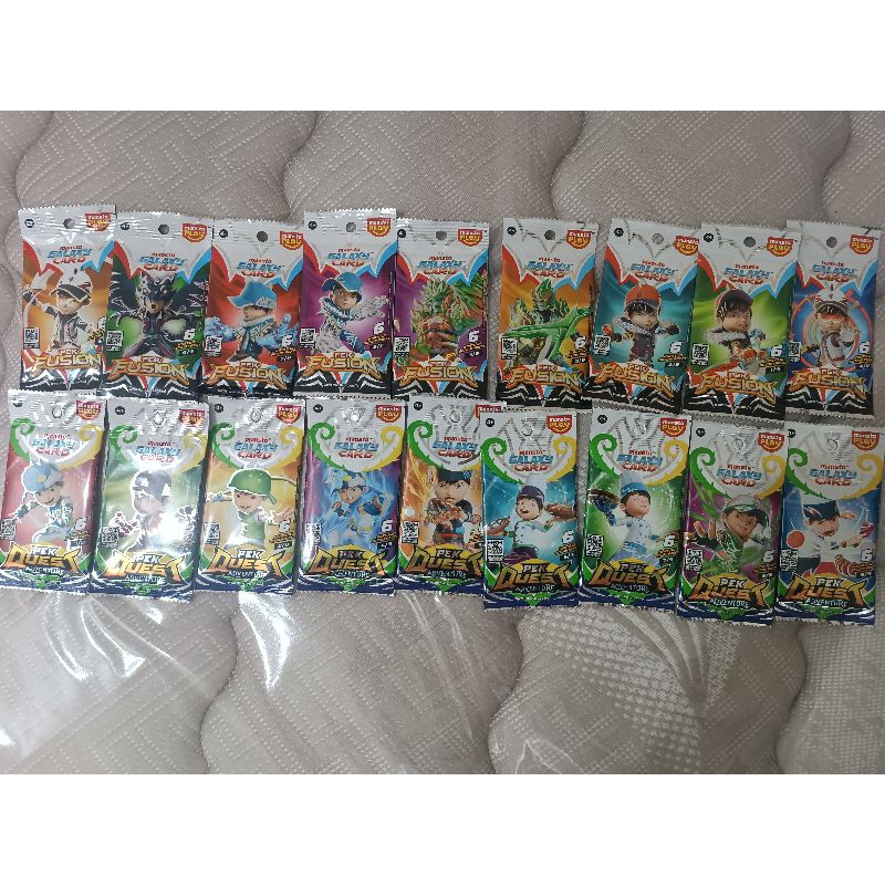 Monsta Galaxy Card BoBoiBoy Pek Fusion Dan Quest (Indonesia)