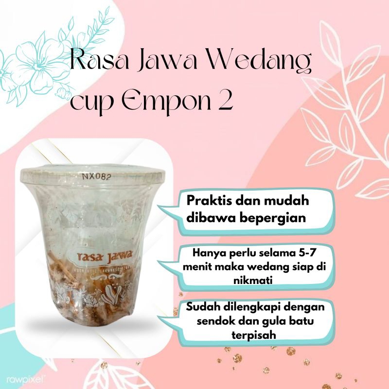 

RASA JAWA WEDANG CUP EMPON EMPON