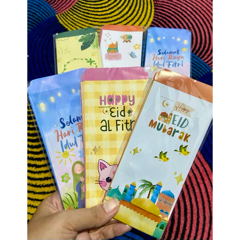 

(10pc) Amplop Lebaran JUMBO 2025 | Amplop Angpau Hari Raya | Amplop Karakter Surabaya | Amplop Jadian Panjang Uang Tanpa Dilipat Free Plastik | Amplop Estetik Murah isi 10 |