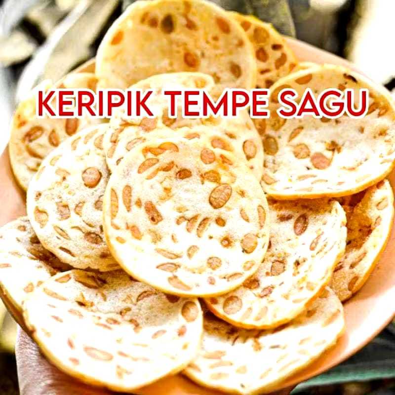 

100 GRAM KERIPIK TEMPE SAGU GURIH RENYAH | KRIPIK TEMPE SAGU CRISPY