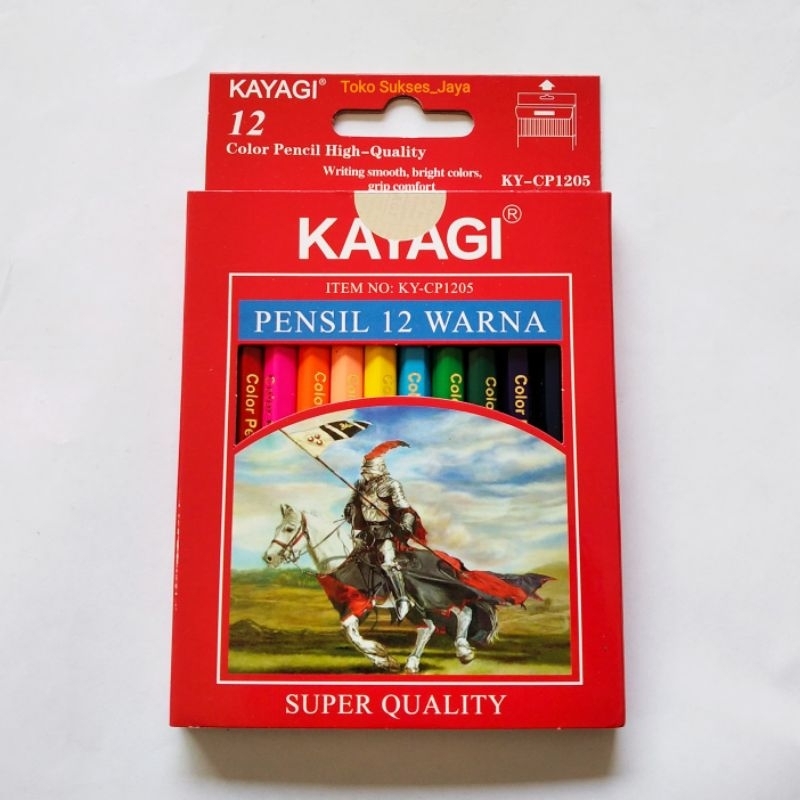 

( COD ) Pensil 12 Warna KAYAGI KY-CP1205