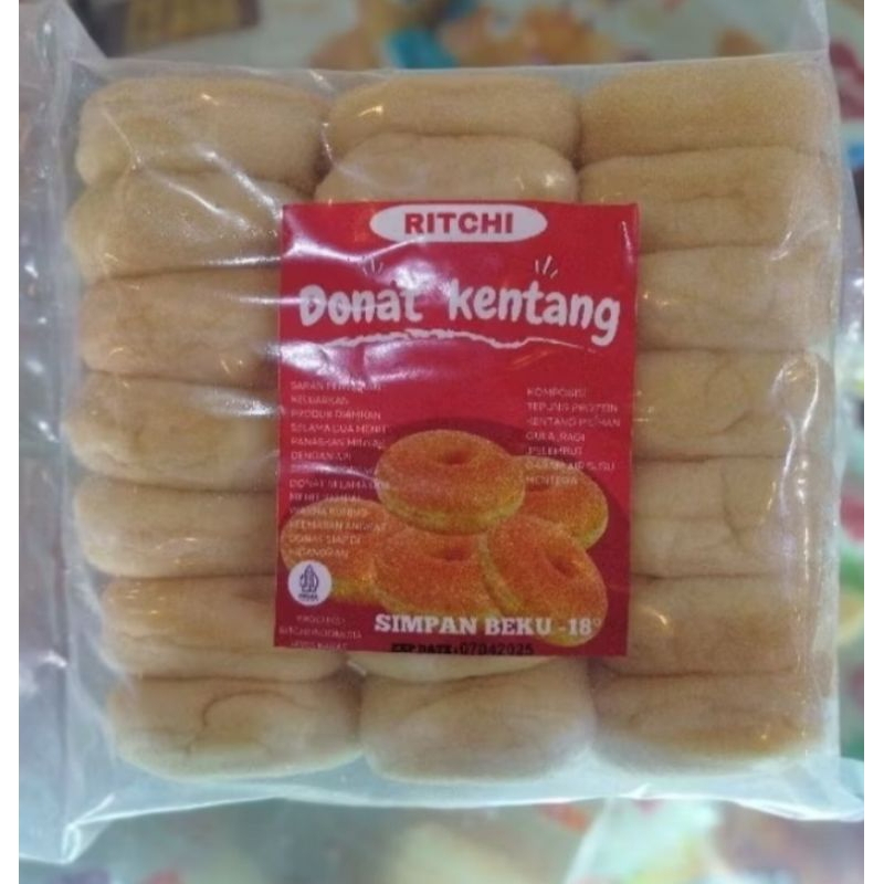 

Donat kentang frozen RITCHI isi 21