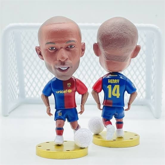Action figure Thierry Henry FC Barcelona 2009 soccerwe