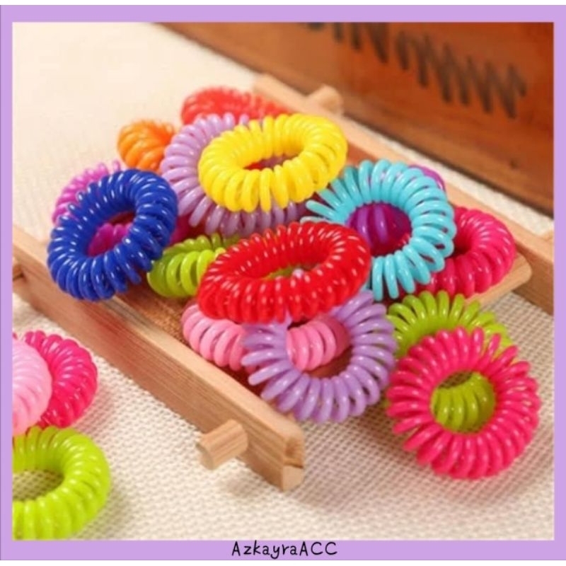•Azkayra• Ikat Rambut Spiral - Kunciran