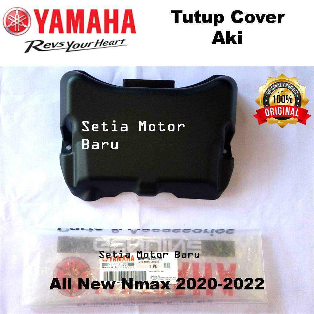 Tutup Cover Aki All New Nmax N Max 2020-2022 Ori Asli Yamaha