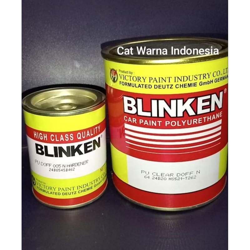 Clear Blinken PU Doff