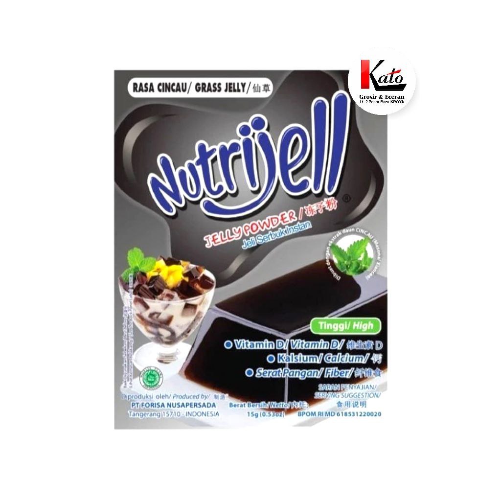 

Nutrijell Eko Jelly Cincau 10gr