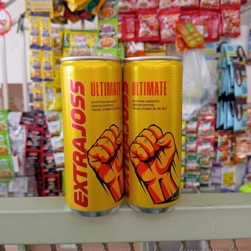 

Minuman Kaleng Ultimate Extra Joss 250Ml Ekstrak Gingseng