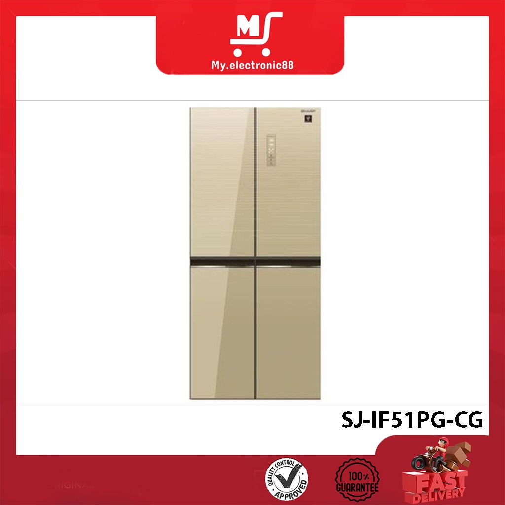 Sharp Kulkas Side By Side 4 Pintu SJ-IF51PG-CG