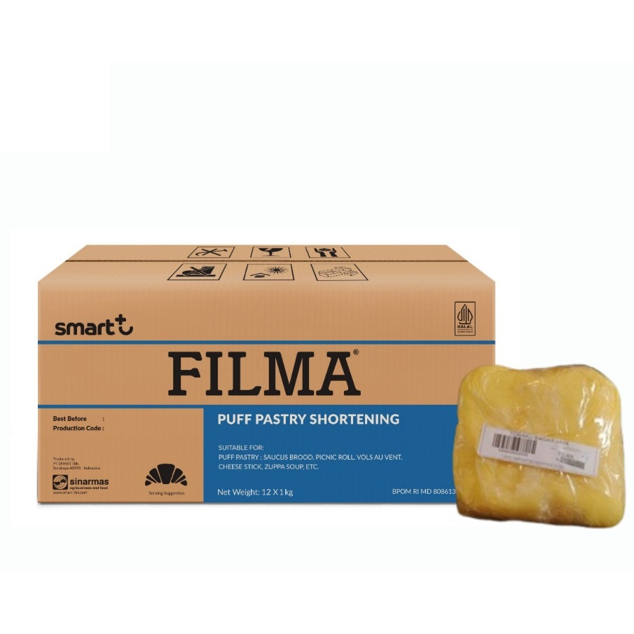 

Filma Puff Pastry Repack (250gr/500gr/1kg) / Korsvet PuffPastry