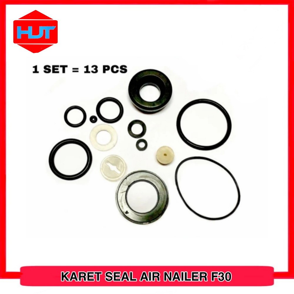 

BULL Karet Seal Set 13pcs Paku Staples Tembak Air Nailer F30 1022J