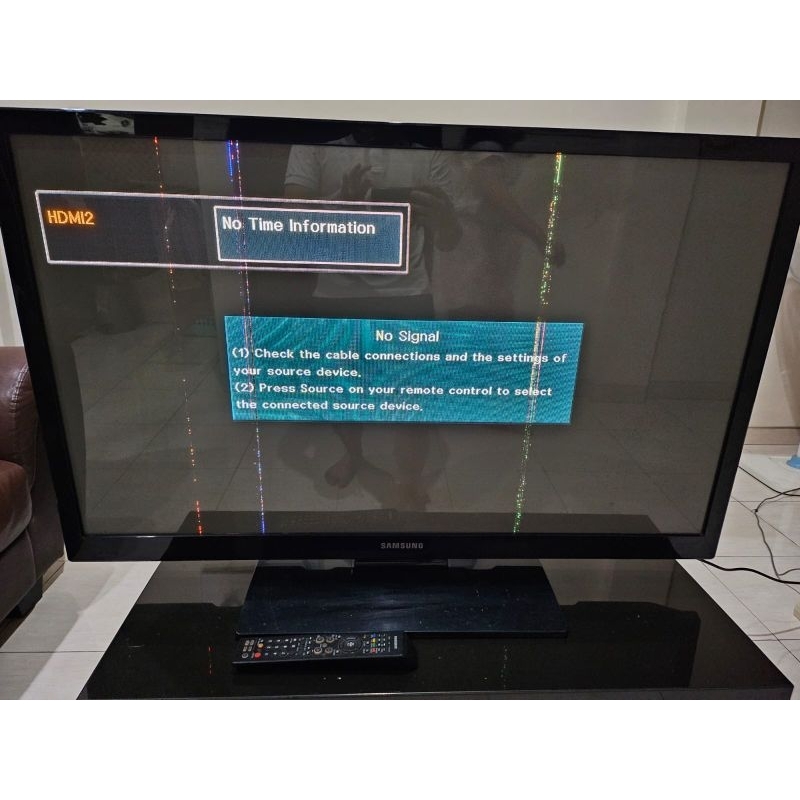 TV Samsung 43 inch Bekas / Second Layar Garis