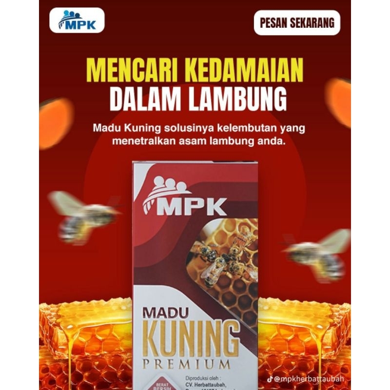 

Madu Kuning Premium Madu Sehat Lambung Herbattaubah