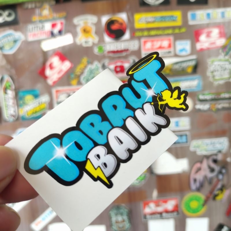 

Stiker TOBRUT BAIK GLOS