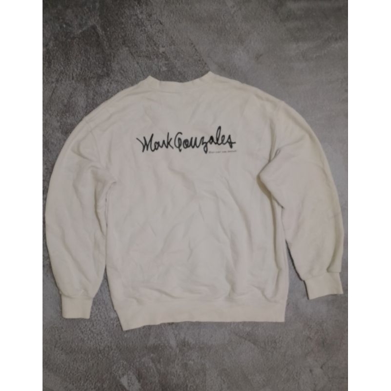 crewneck mark gonzales second original, crewneck mark gonzalesthrif murah