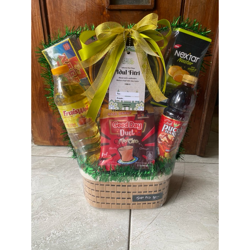 

Xmaster (READY) PARCEL LEBARAN 2025 ISIAN CAMPUR HAMPERS IDUL FITRI
