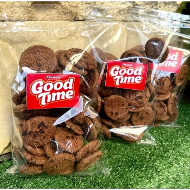 

Good Time Snack Branded Kemasan Plastik Berat 200gr