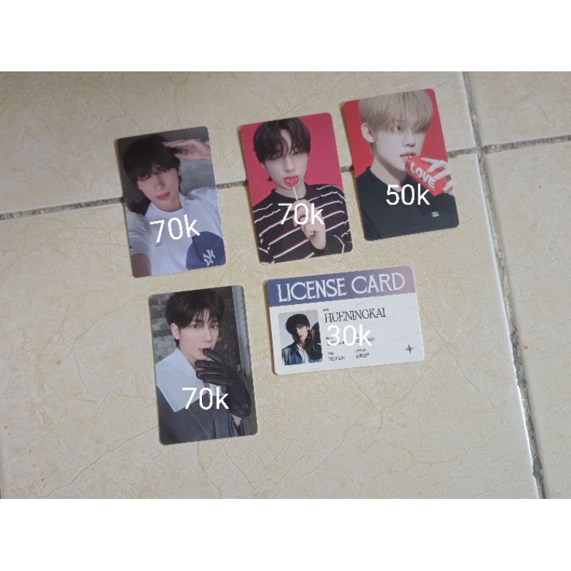 [READY] OFFICIAL HUENINGKAI PC ANGEL VER., HUENINGKAI PC LOVER VER., TAEHYUN PC KNIGHT VER., YEONJUN