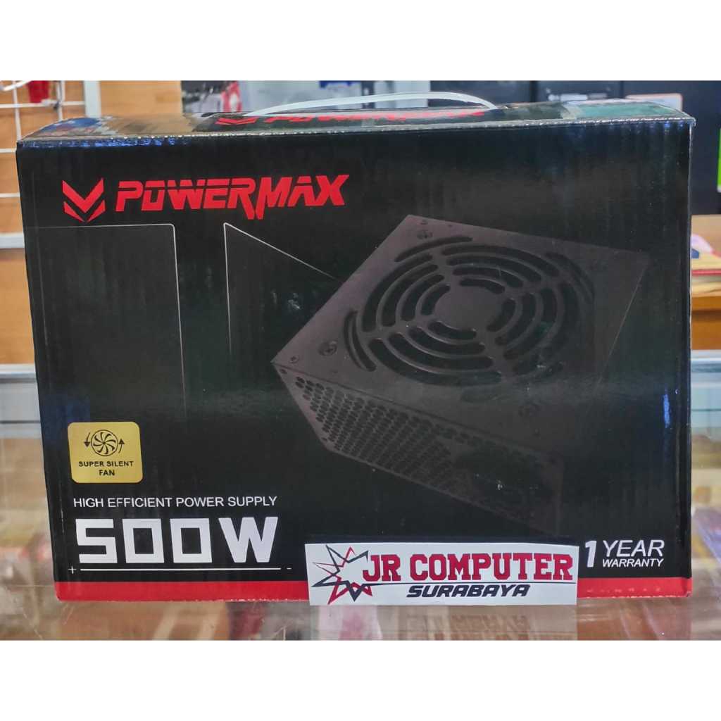 POWERMAX PSU POWER SUPPLY PC 500 WATT