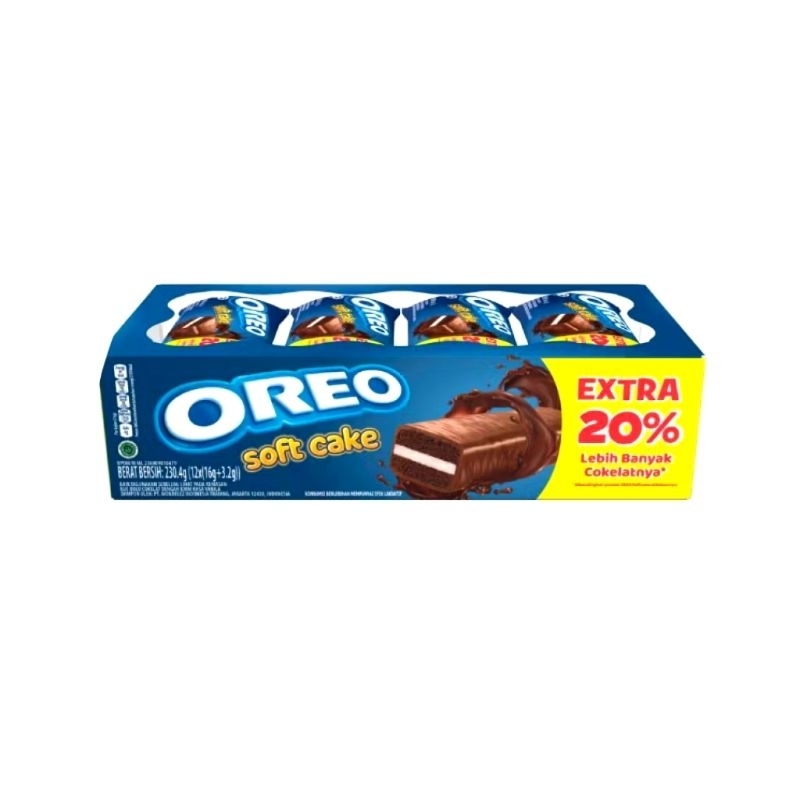 

Oreo Soft Cake Single Pack 1 Box @12pcs