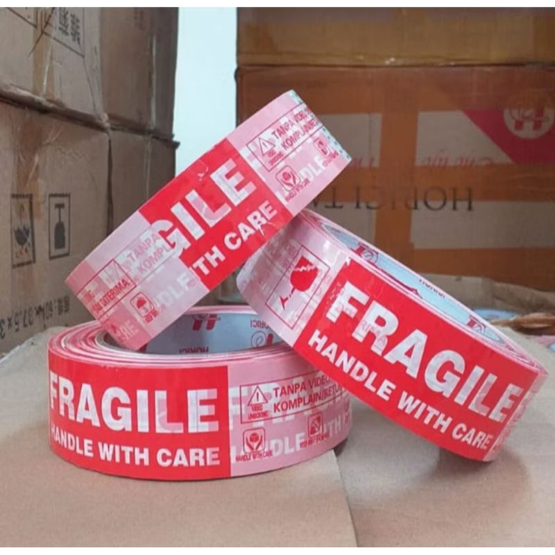 

Q (Q10) LAKBAN FRAGILE MUSCLE MERAH JANGAN DIBANTING DAN VIDEO UNBOXING / 200 YARD