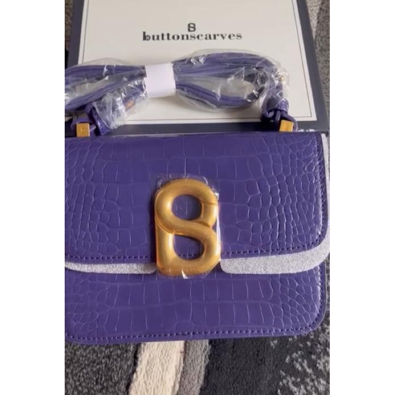 PRELOVED AUDREY BAG SMALL BUTTONSCARVES