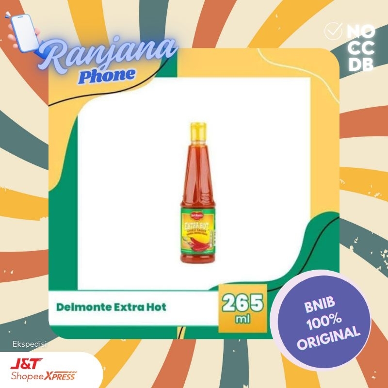 

Saos Delmonte Extra Hot 265 ml