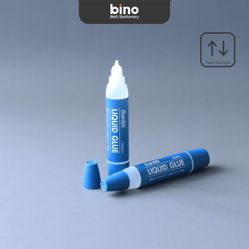 

[BMS Tangerang] Bantex Lem Cair 35 ml / Liquid Glue Dengan 2 Aplikator Cepat Kering BH8004