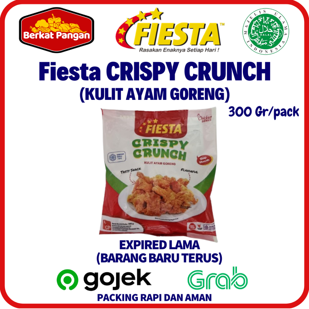 

Fiesta Crispy Crunch 300gr [Kulit Ayam]