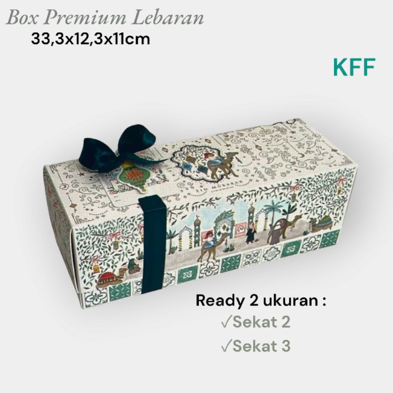 

Box Hampers Lebaran 33,3x12,3x11cm (Pcs)