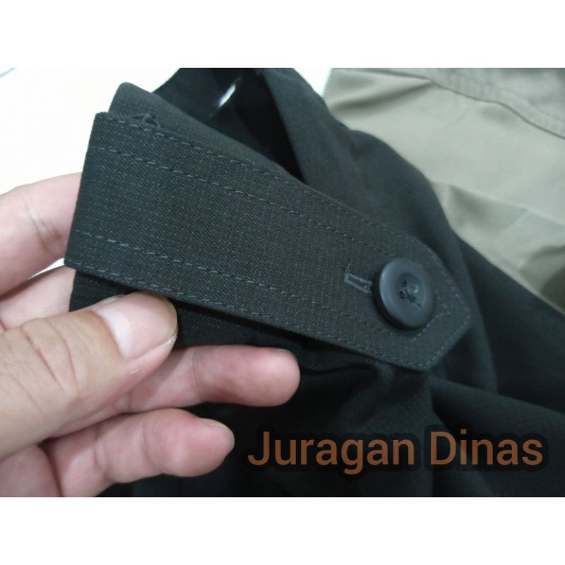 (New) Celana PDL Jatah POLRI terbaru bahan halus coklat tua add