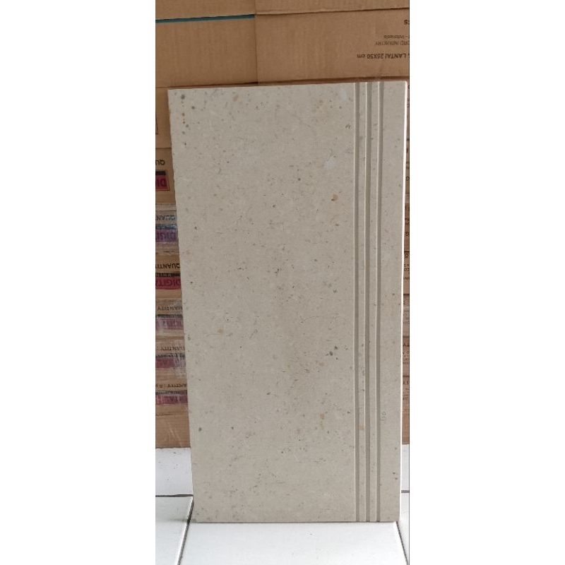 Granit Essenza Accorn Beige untuk Tangga/Trap tangga 30x60