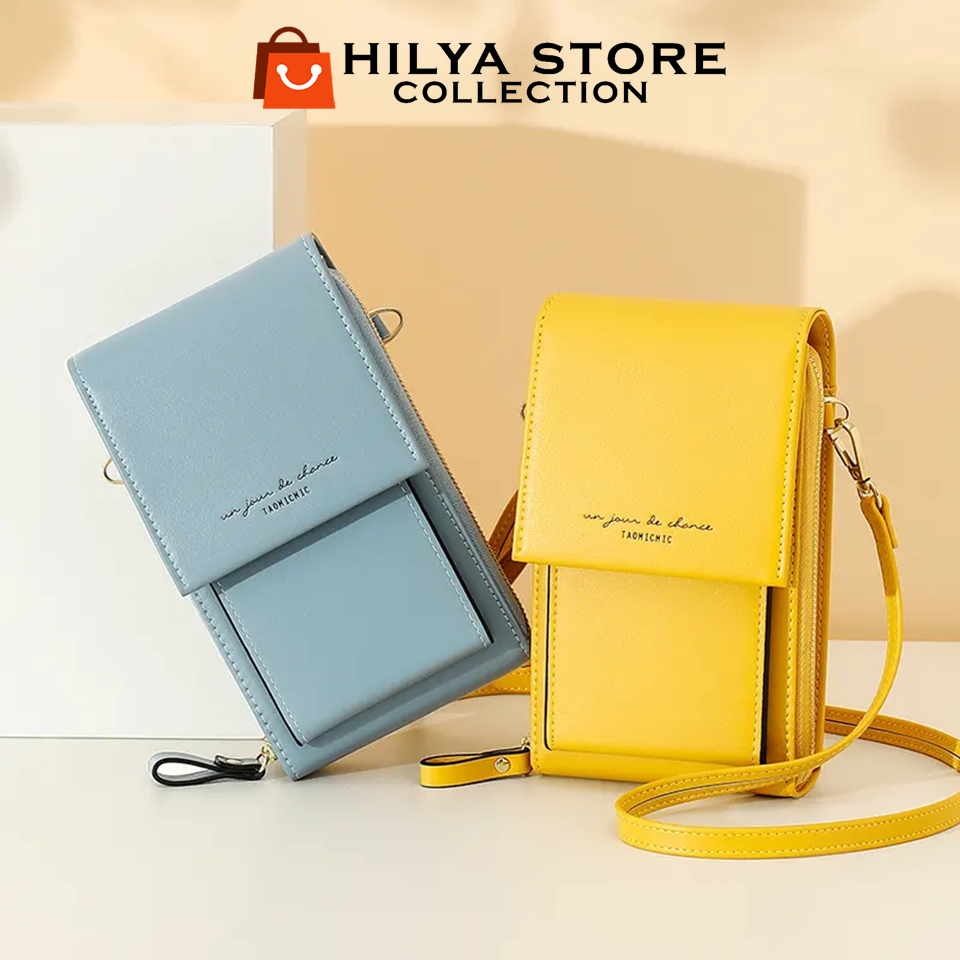 Tas Selempang Multifungsi Dompet HP Wanita Taomicmic 5 Warna