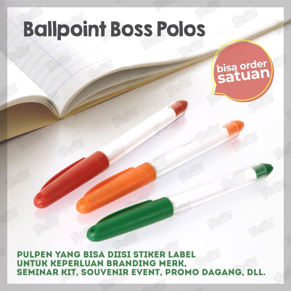 

Ballpoint BOSS Bolpen Pulpen Pena Promosi harga murah