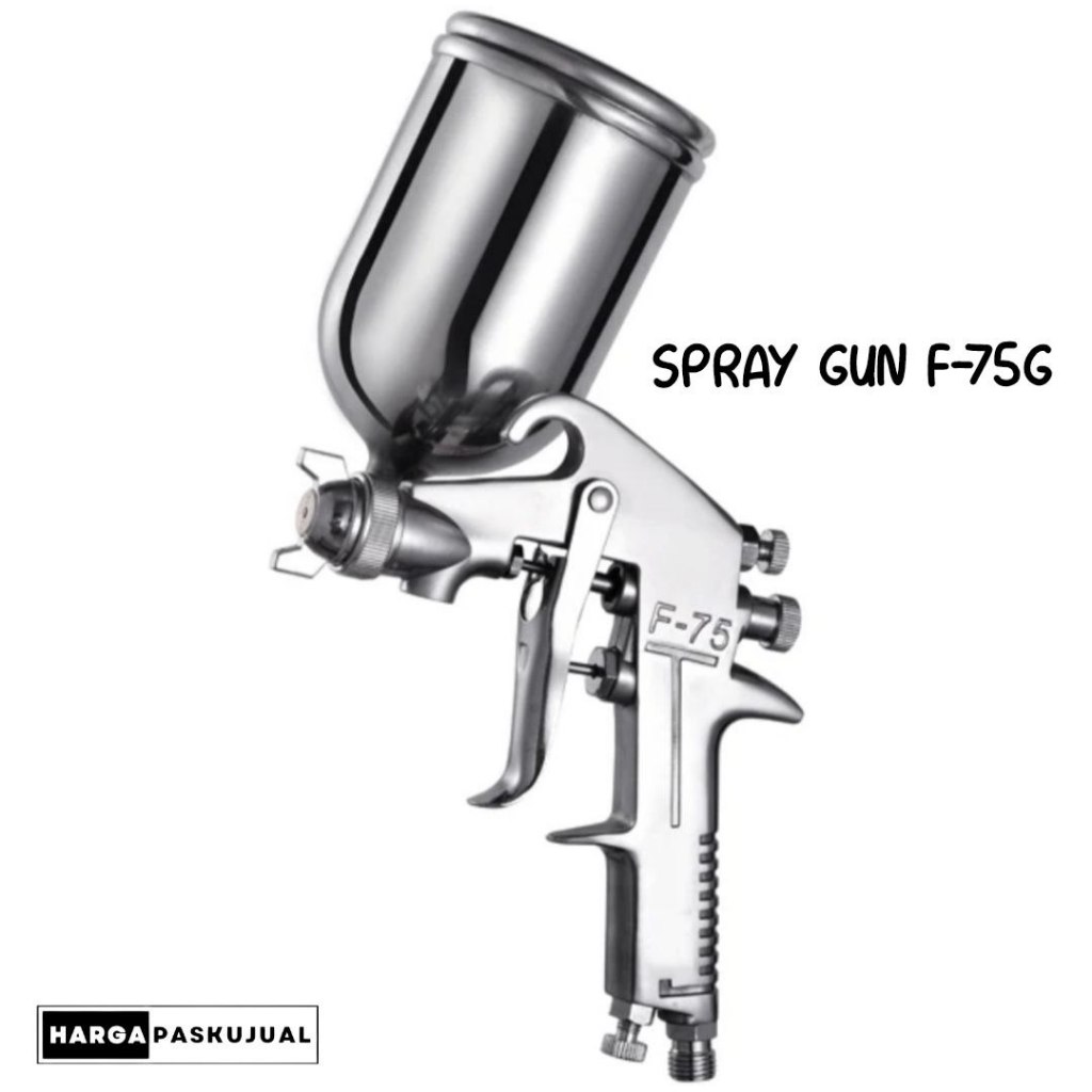 Spray Gun Semprotan Cat Kompresor Tabung Atas 400ml Alat Semprotan Cat Air Cat Minyak