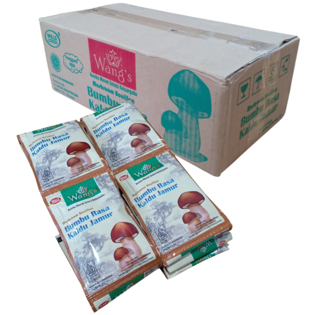 

Kaldu Jamur Wang"s 1 Dus 10 Pack 240 Sacet