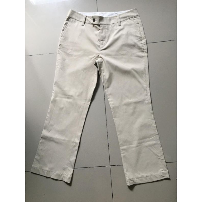 Celana Panjang Wanita Uniqlo Cream