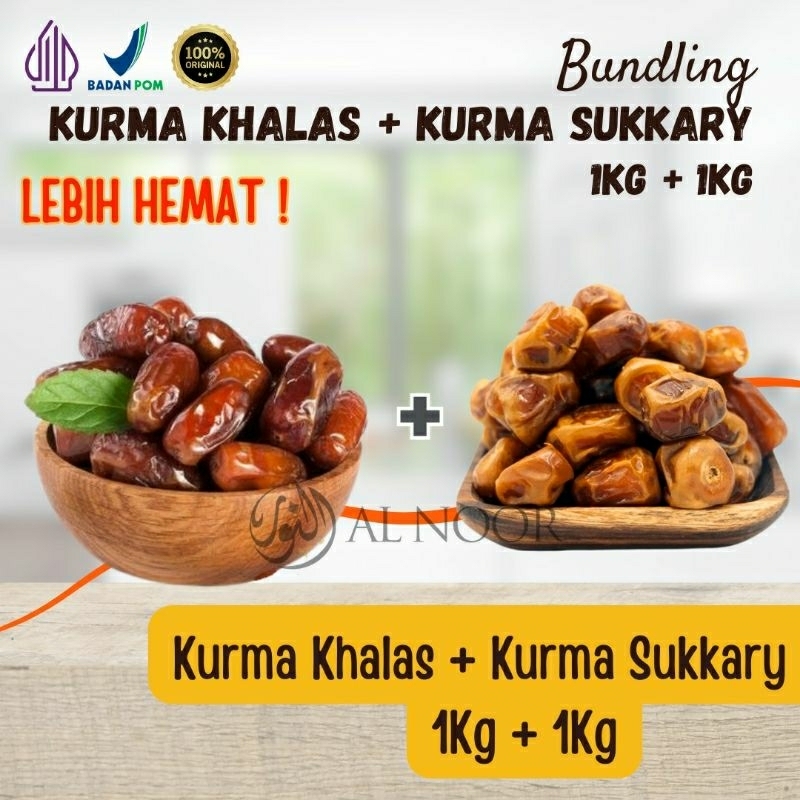 

Bundling Khalas + Sukkari Premium - Pusat Grosir Al Noor