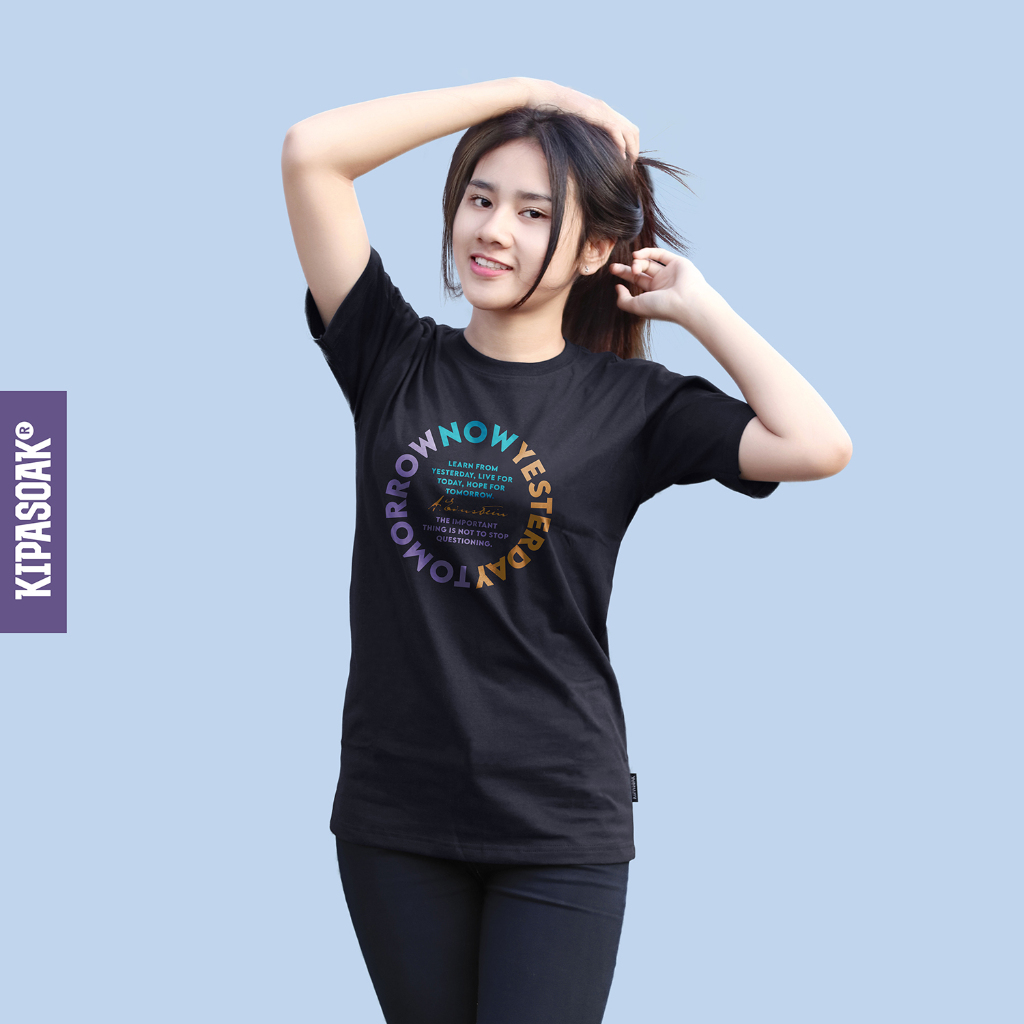Tomorrow Now Yesterday | Kaos Dewasa Pria & Wanita • Kipasoak Original