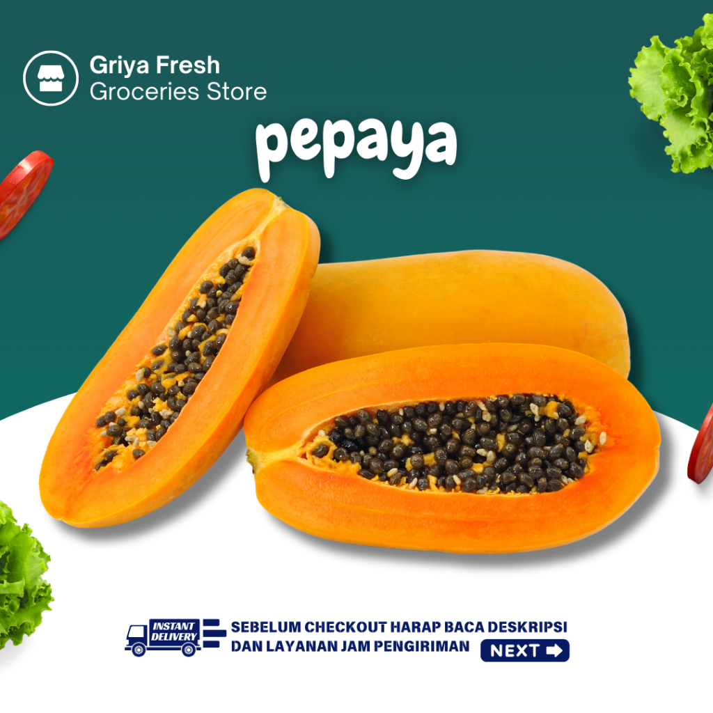 

Pepaya California Fresh 1 Buah - Kirim Instant