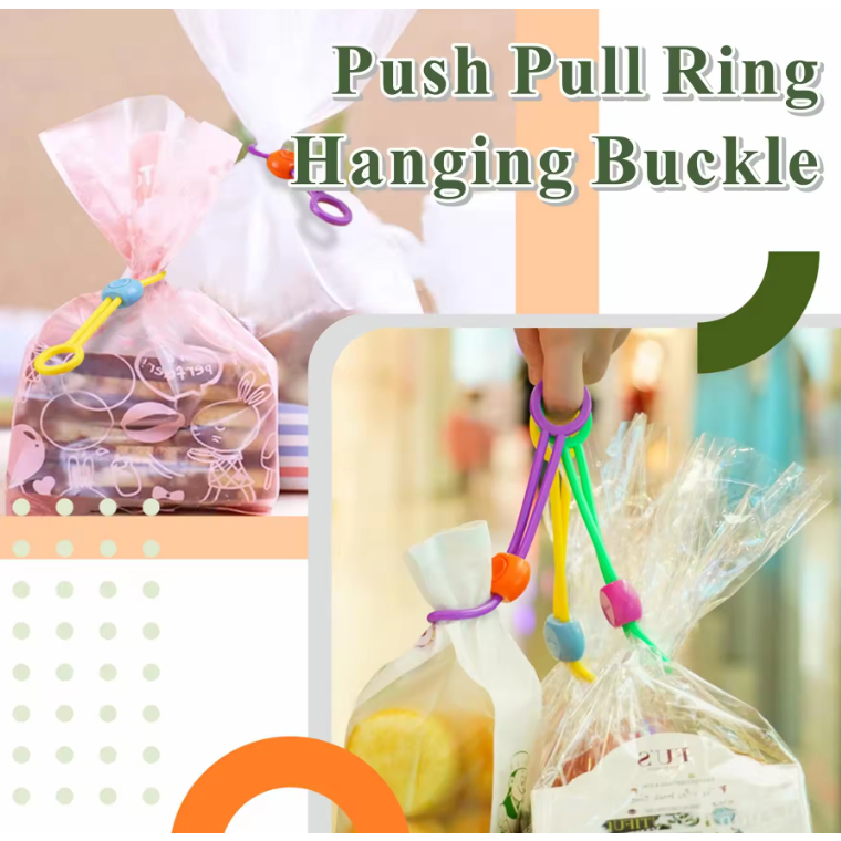 Klip Penyegel Makanan Tali Pengikat Sealer Kantong Plastik Makanan