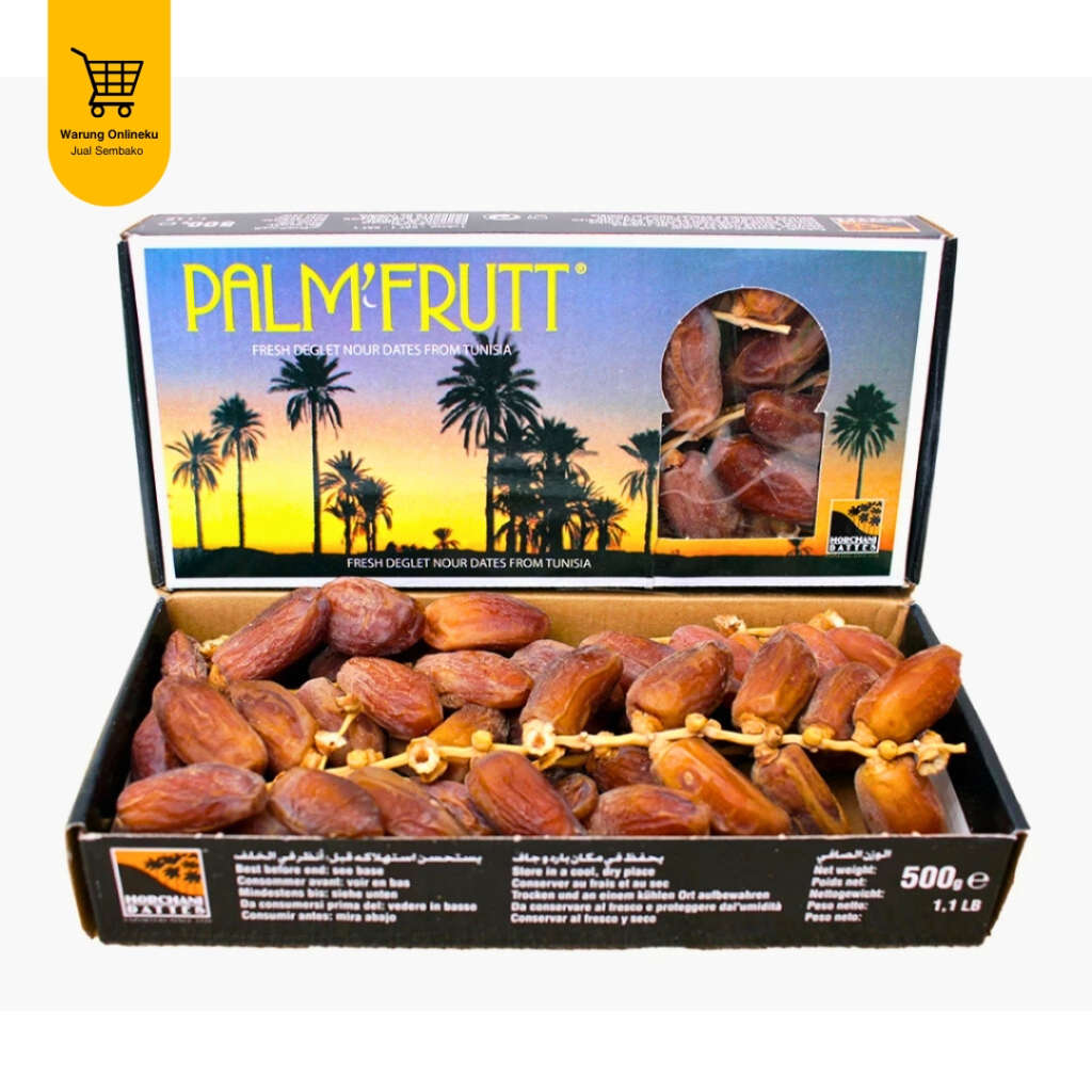 

PALM FRUTT KURMA TANGKAI ASLI TUNISIA 500 gr