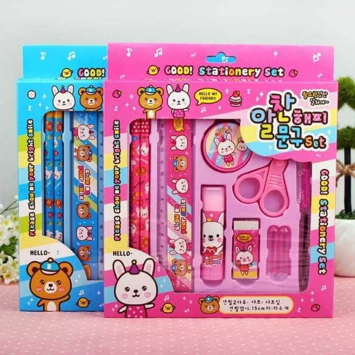 

Alat Tulis Set Lengkap / Alat Tulis Sekolah / Stationery Set - X255