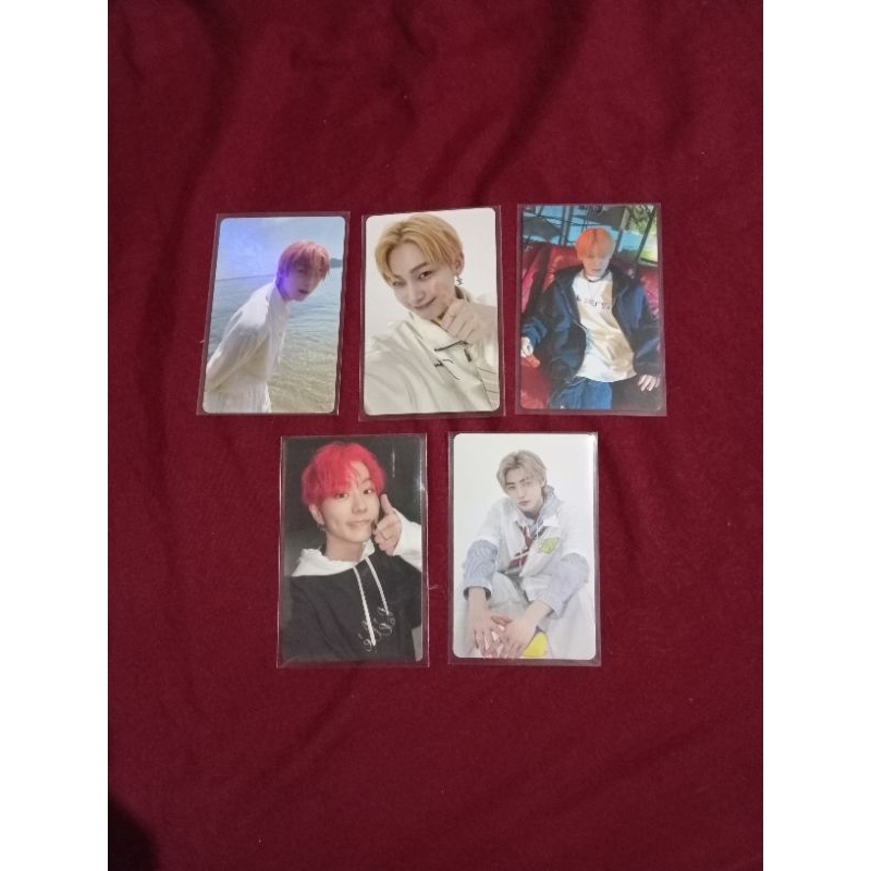 Photocard Enhypen Official Suno, Jungwon, Sunghoon| Manifesto day one| ENHYPEN