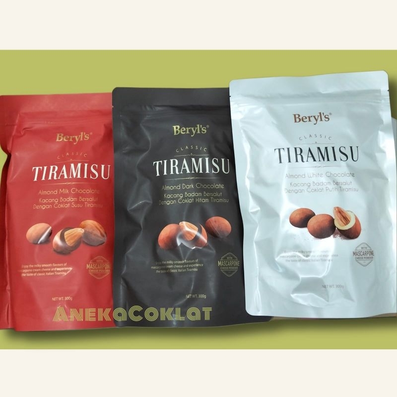 

coklat beryls tiramisu pouch 300gr Exp.2026(Aneka coklat batam)