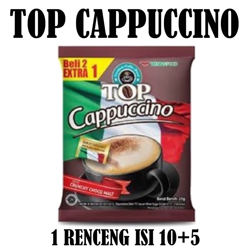 

TOP COFFEECAPPUCCINO RENCENG ISI 10+5