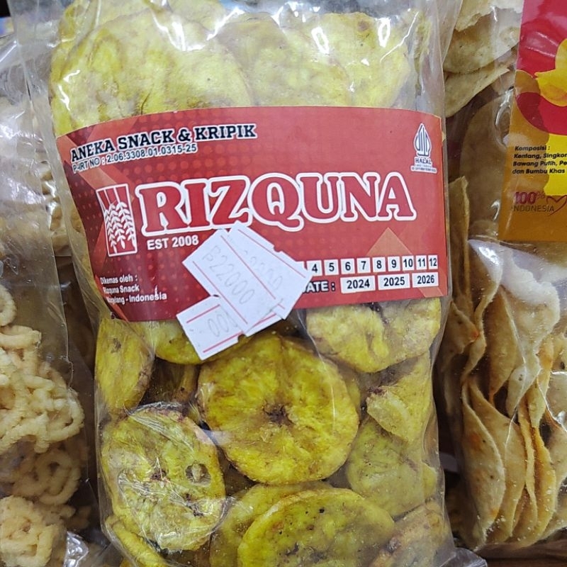 

Rizquna Snack Magelang Keripik Pisang Koin