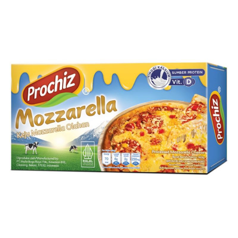 

Prochiz keju cheddar 160 g